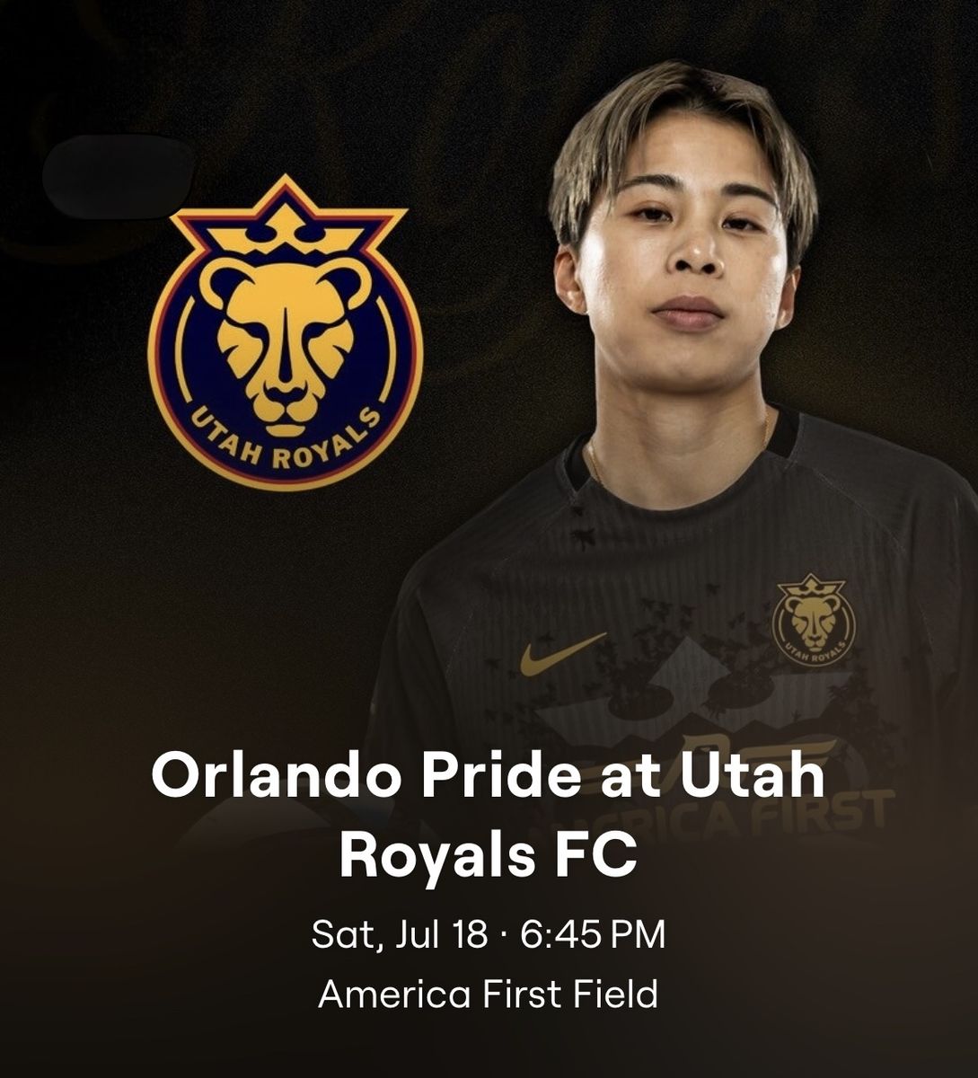 Utah Royals FC vs. Orlando Pride Soccer 4 Tickets - July 18th