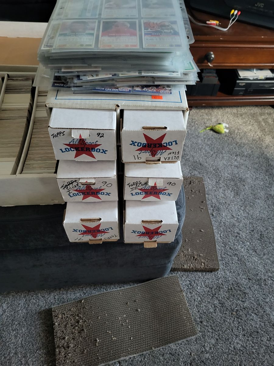 Sport cards 80s and 90s