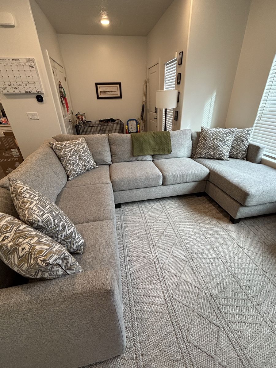 Large Grey Scctional