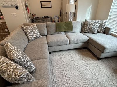 Large Grey Scctional