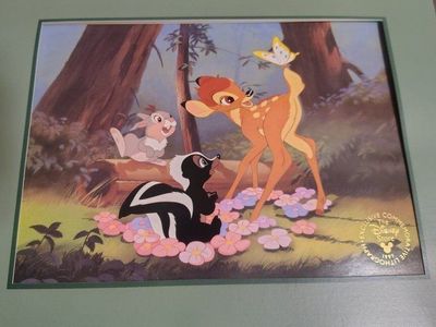 Bambi commemorative 1947 lithography