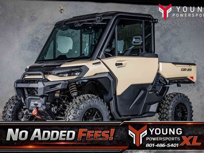 2026 Can-Am® Defender Limited HD11 Desert Tan & Carbon Black