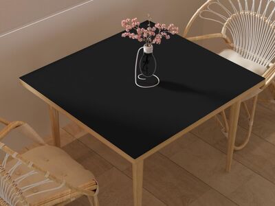 34" x 34" Black Desk Cover Protector - Waterproof Easy to Clean