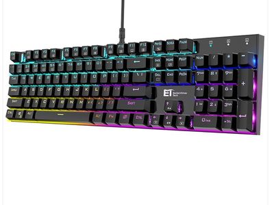 Brand New ET 104 Key Mechanical Gaming Keyboard