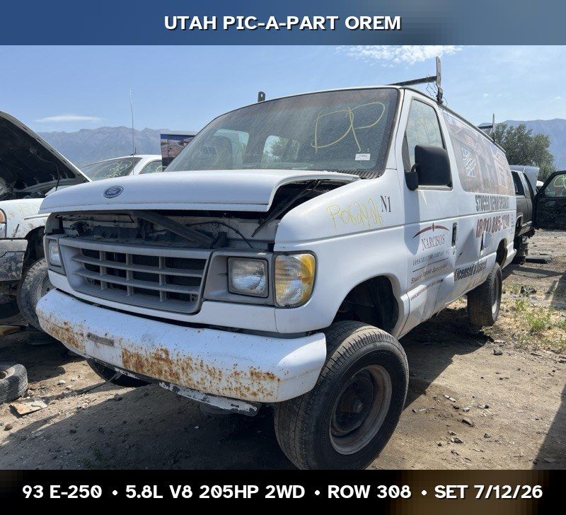 1993 Ford E-250 Parts - UTPAP Orem
