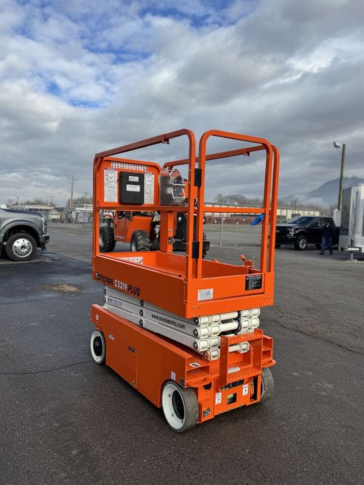 Snorkel S1932E 19 Foot Scissor Lift for Rent - Electric Man Lift - Utah Delivery