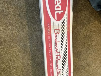 Electric Baseboard Heater Covers White