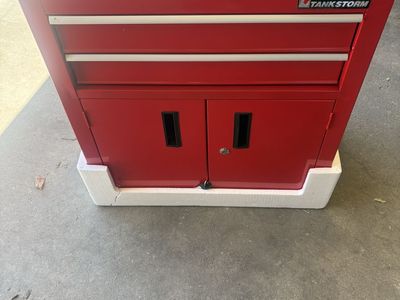 Tank storm tool box
