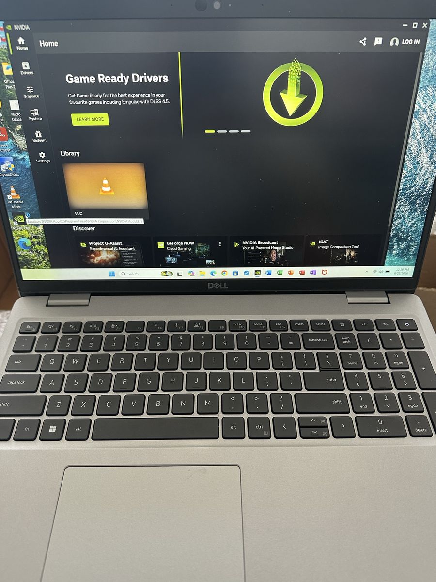 Dell Fast Laptop i7 Core 11th Gen 24 GB RAM 512 GB SSD NVIDIA