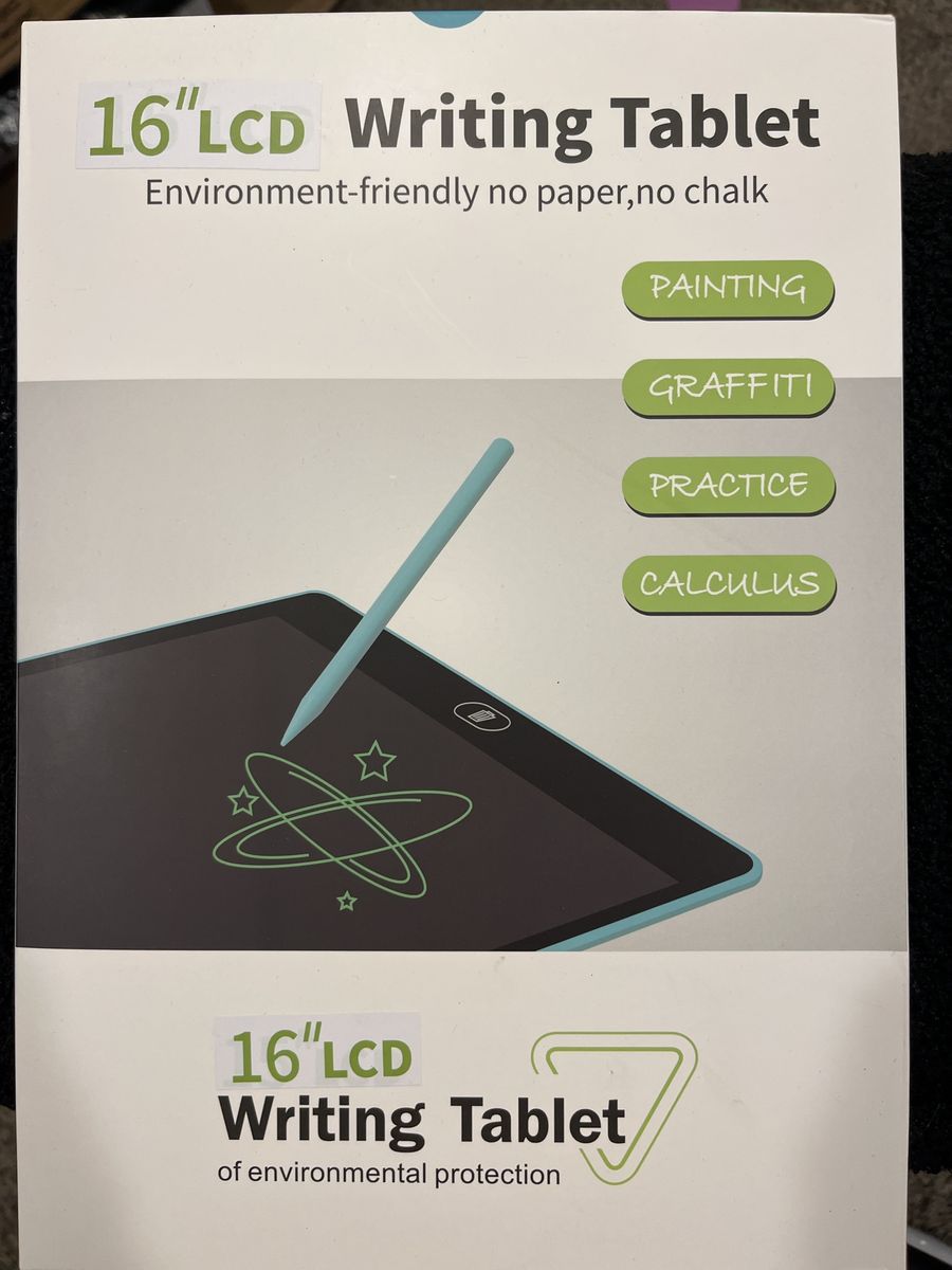16" LCD Writing Tablet - Environment-Friendly Digital Drawing Pad