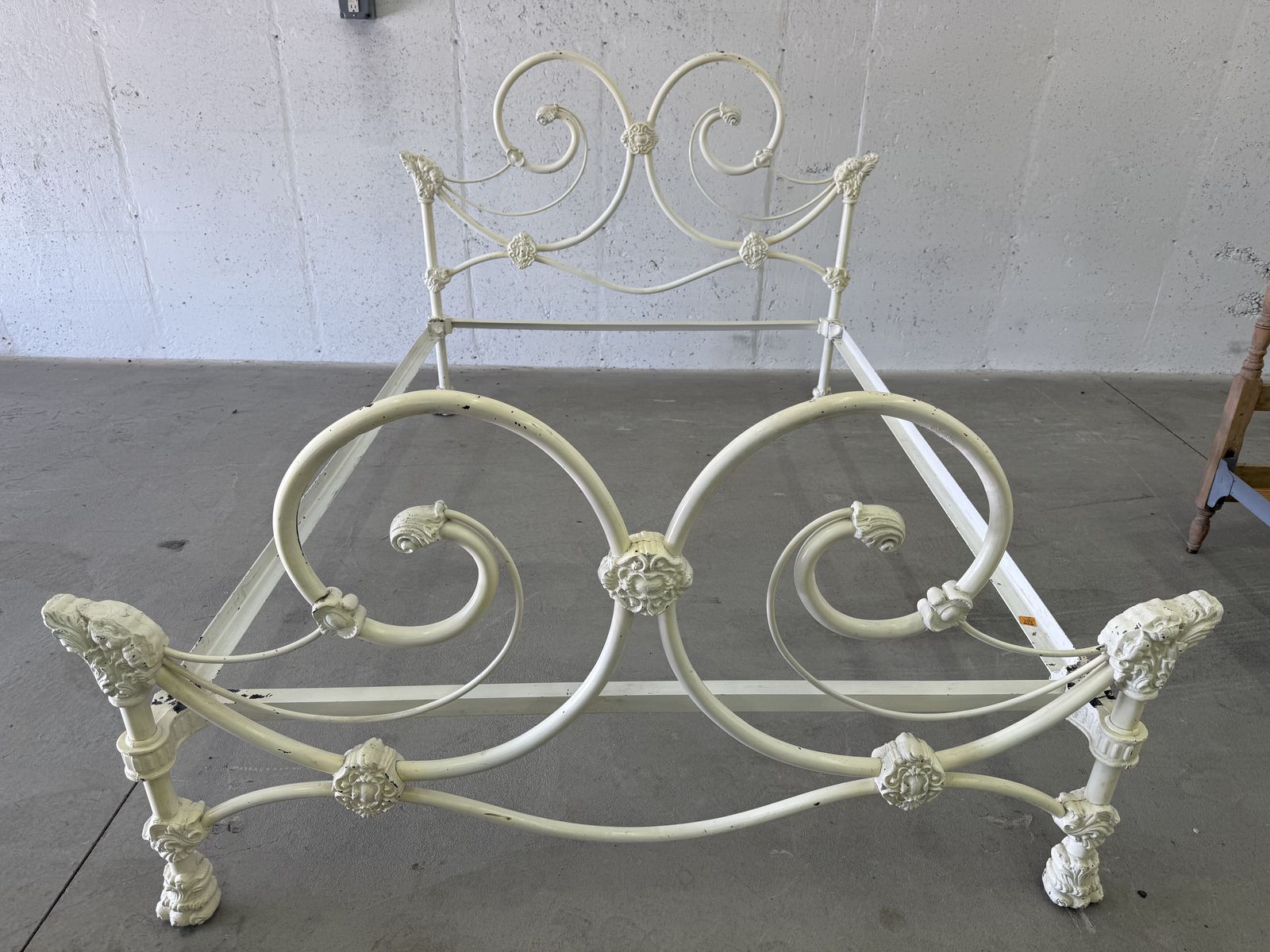 Antique Vintage Iron Bed Frame