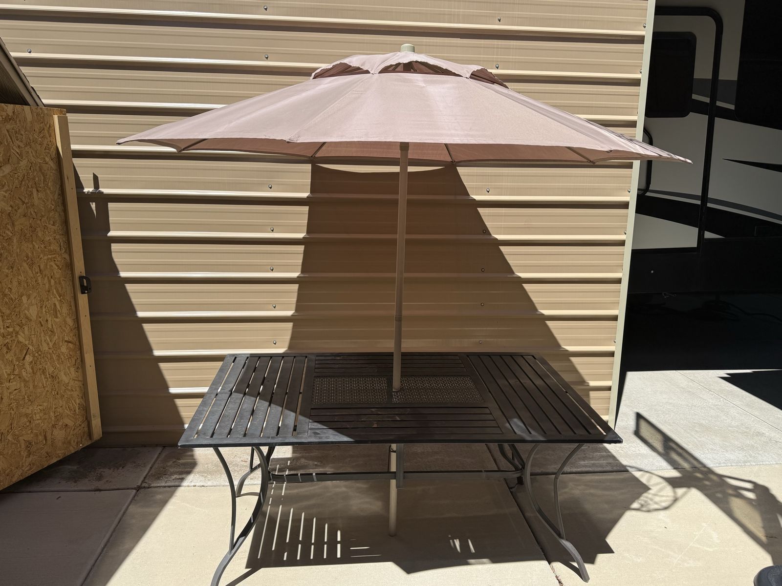 Patio table and chairs