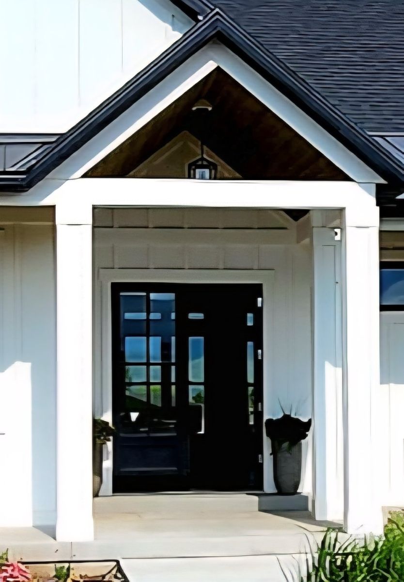 Double Entry Doors w frame and hardware