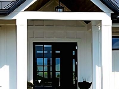 Double Entry Doors w frame and hardware