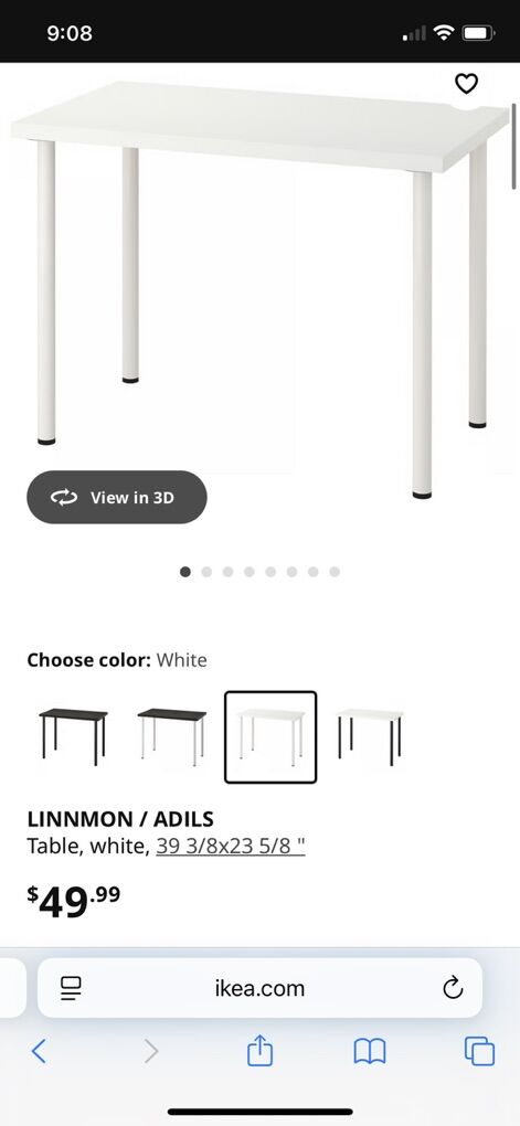 IKEA White Desk