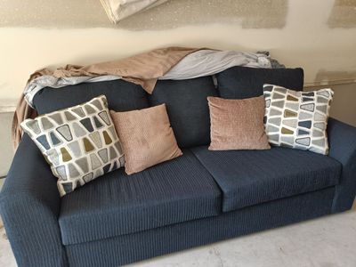 Navy couch