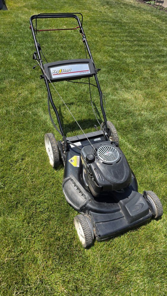 Craftsman self propelled electric start gas lawn mower