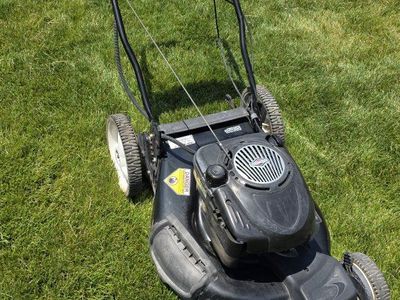 Craftsman self propelled electric start gas lawn mower