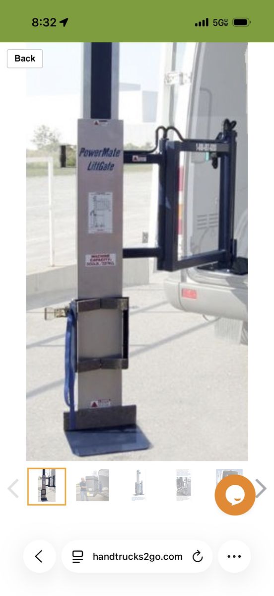 Powermate Liftgate LG-3 In-Vehicle Lift