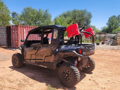 Polaris General 4 Seater UTV, Fully Enclosed Cab, Aftermarket Tires & Wheels
