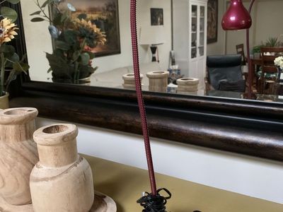 JANSJO Purple Metallic Flexible Led Desk Lamp