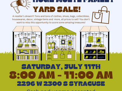 Huge Multi-Family Yard Sale