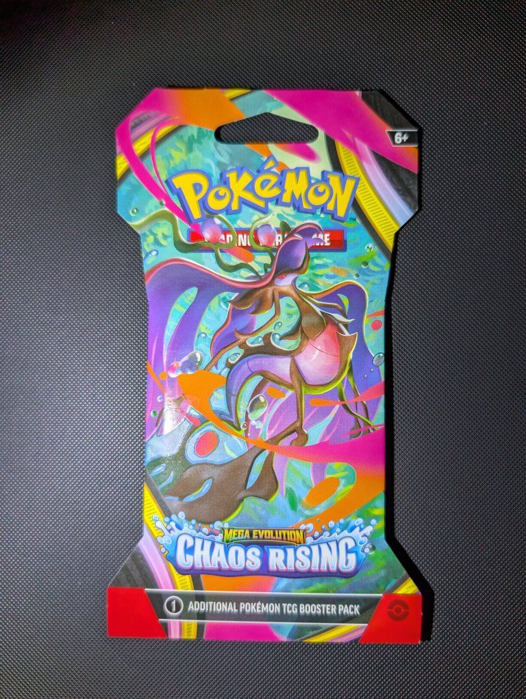 Pokemon TCG Mega Evolution Chaos Rising Booster Pack - New & Sealed Trading Cards