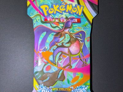 Pokemon TCG Mega Evolution Chaos Rising Booster Pack - New & Sealed Trading Cards
