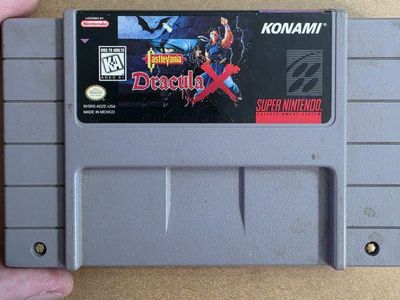 Castlevania Dracula X - Super Nintendo SNES Game Cartridge - Konami Classic