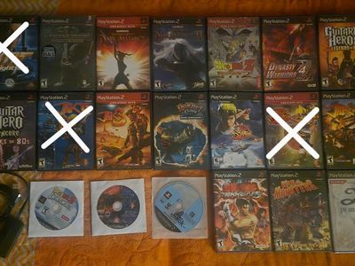 Ps2 game bundle including Dragon Ball Z Infinite World! trades considered!