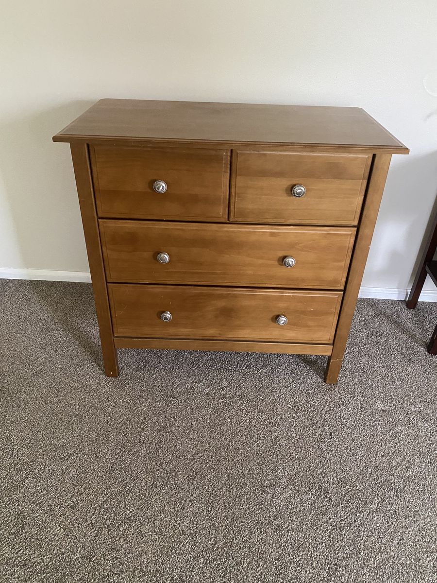4 drawer dresser hardwood