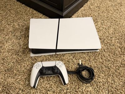 Sony PlayStation 5 PS5 Disc Version Console with Controller & Power Cord