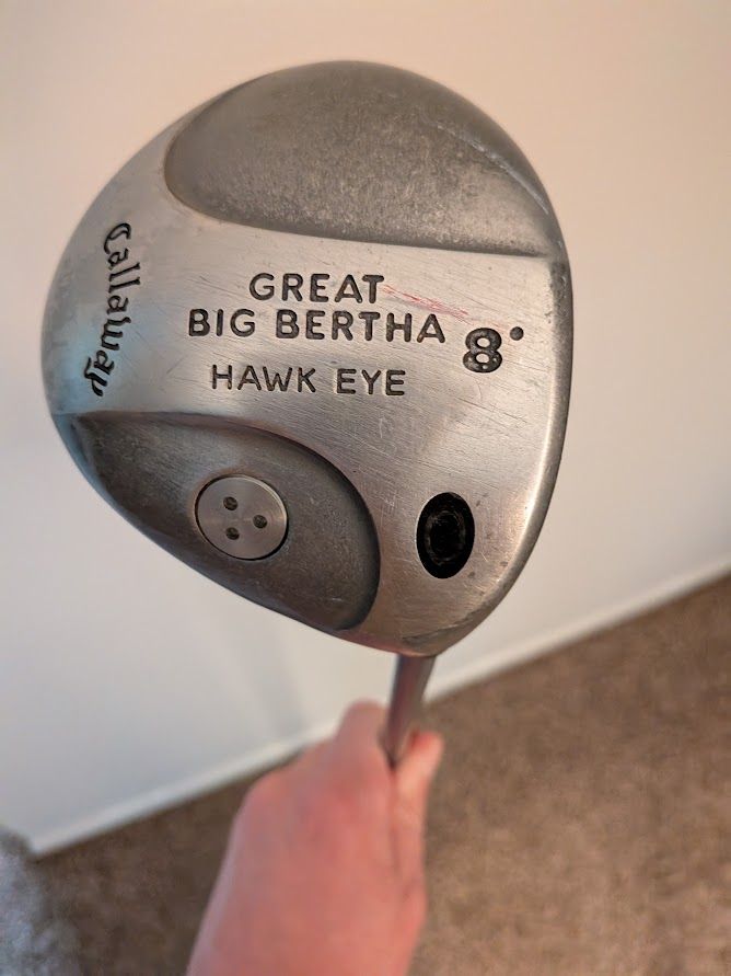 Great Big Bertha Hawk Eye 8 Driver Golf Club