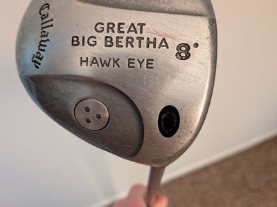 Great Big Bertha Hawk Eye 8 Driver Golf Club