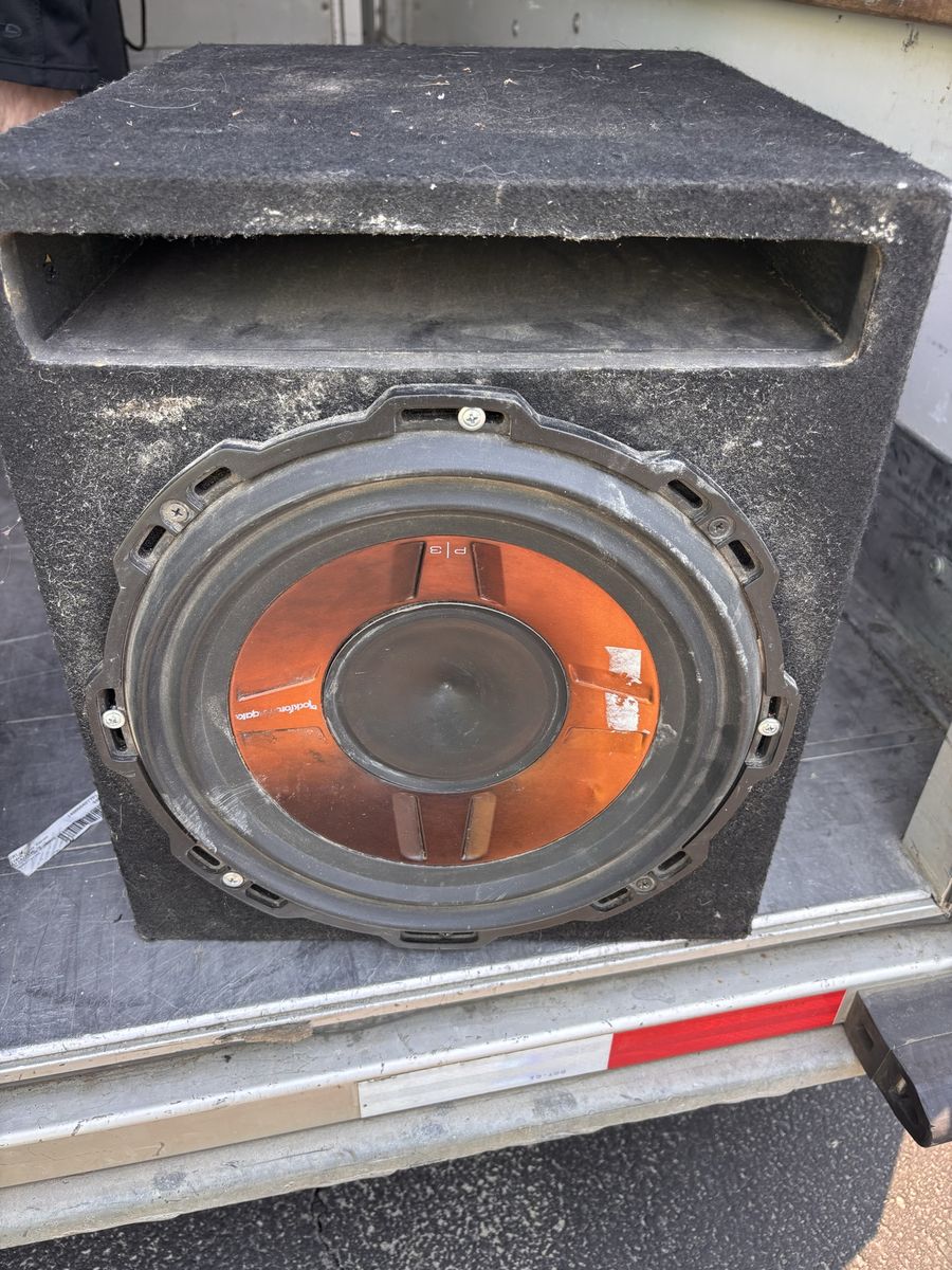 Nice good size sub/speaker for your car