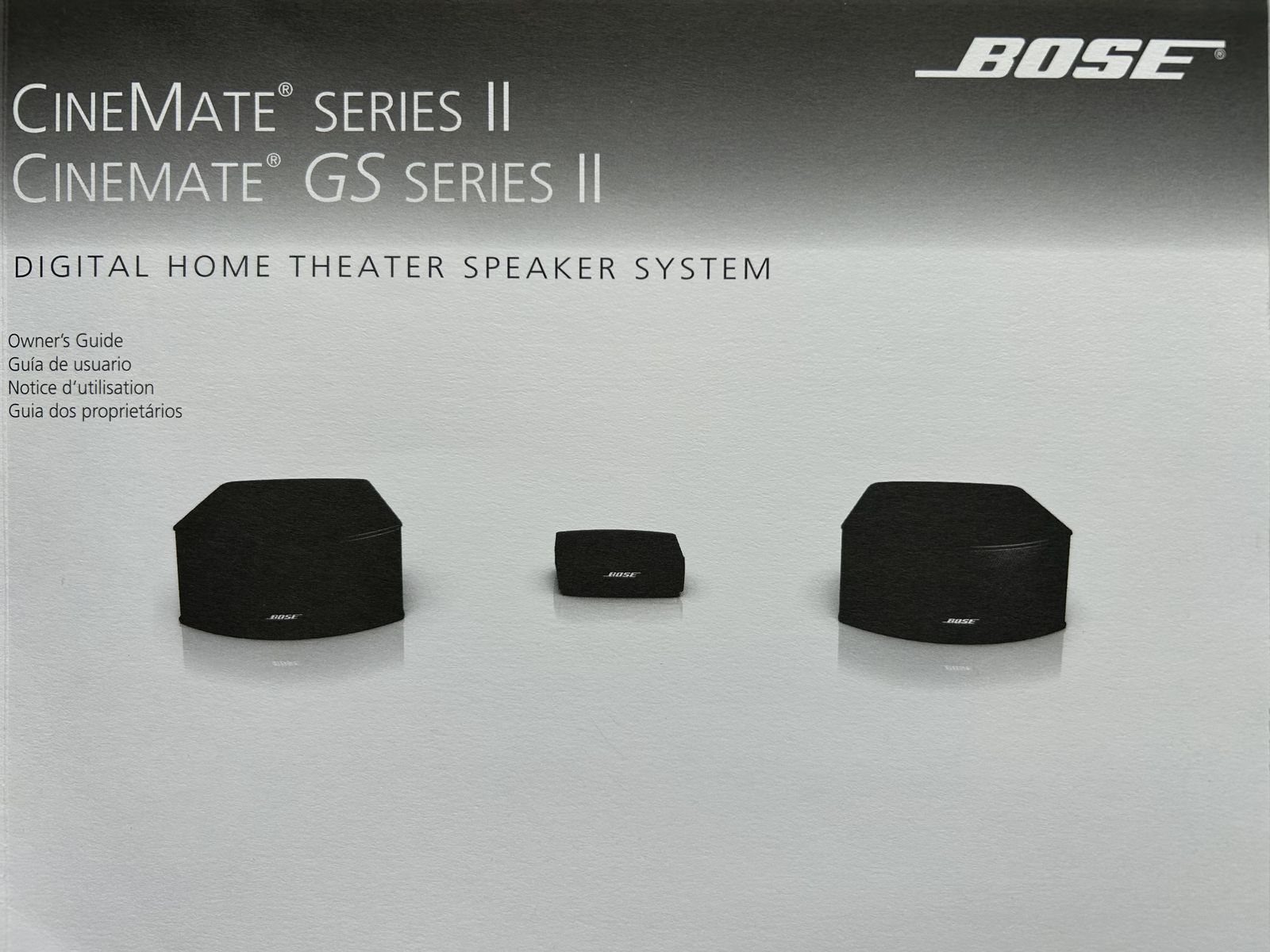 Bose CineMate Series 2 Home Theater Speaker System