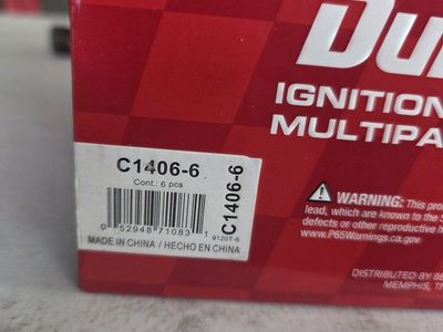 Nissan. Hanshin Ignition Coil AIC-3102G 22448 8J115 Duralast C1406-6