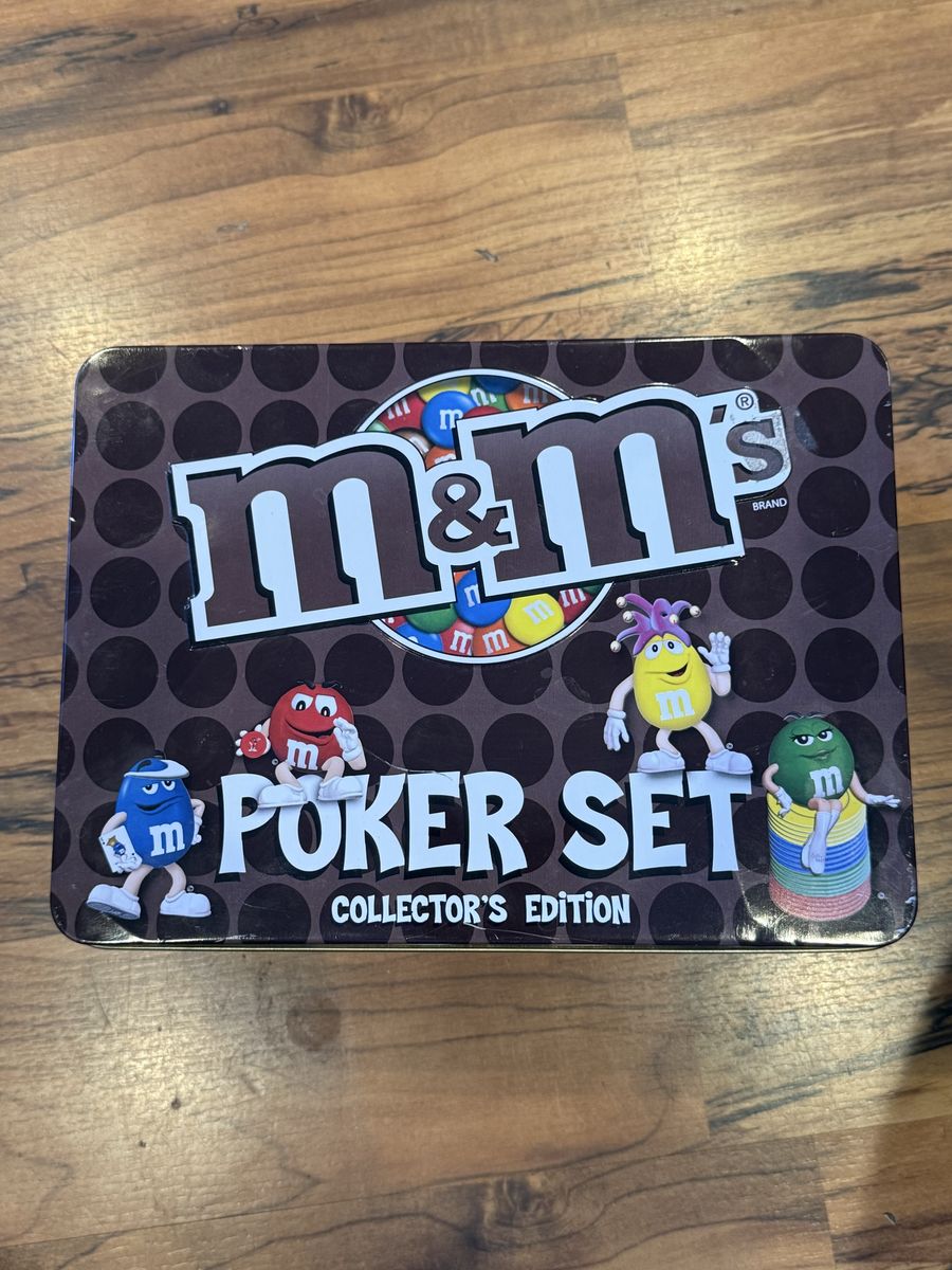 M&M's Collector's Edition Poker Set