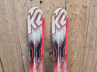 Kids K2 112 cm Skis Adjustable Bindings 110 cm