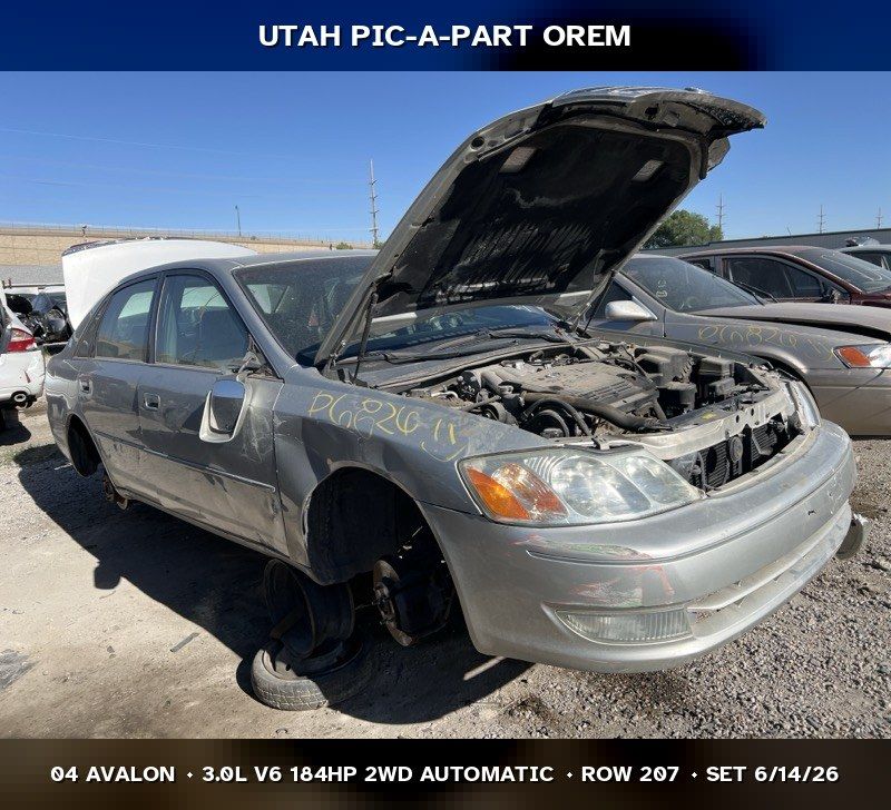 2004 Toyota Avalon Parts - UTPAP Orem