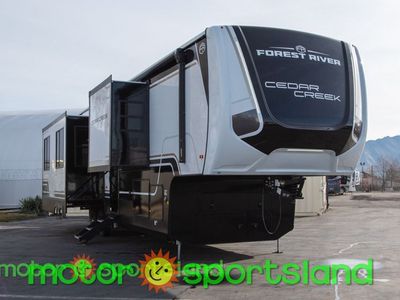 2026 Forest River Cedar Creek 383FB Outdoor Kitchen