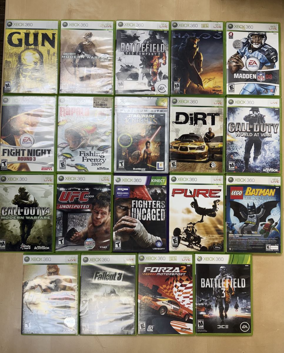 Bundle of Xbox 360 Games