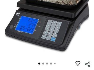 New in Box! Coin Count Weighing Machine