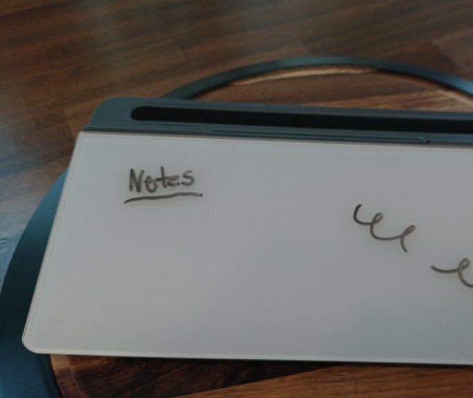 Desktop Whiteboard for quick note taking
