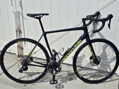 Cannondale Synapse Road Bike Black and Neon Yellow