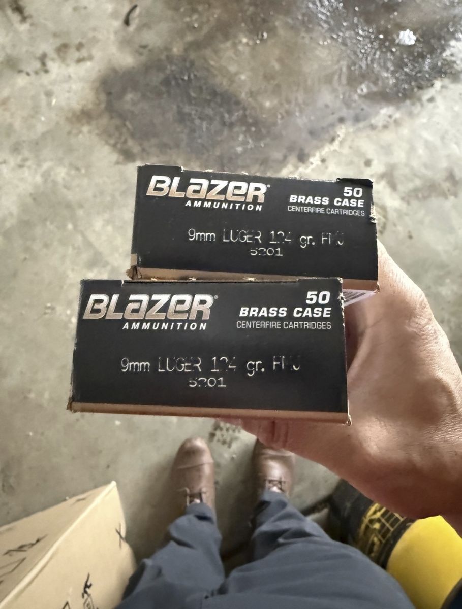 9mm Blazer 124gr
