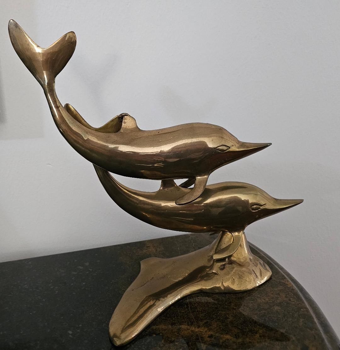 Brass Dolphins
