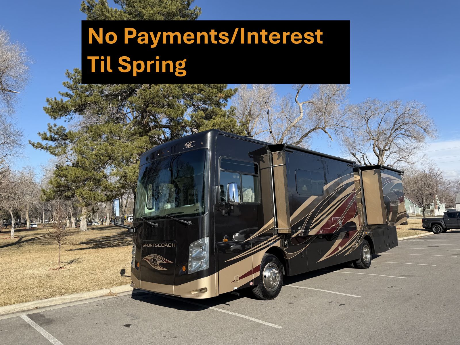 2018 Coachmen Sportscoach SRS 364TS Class A Diesel King Bed Washer Dryer