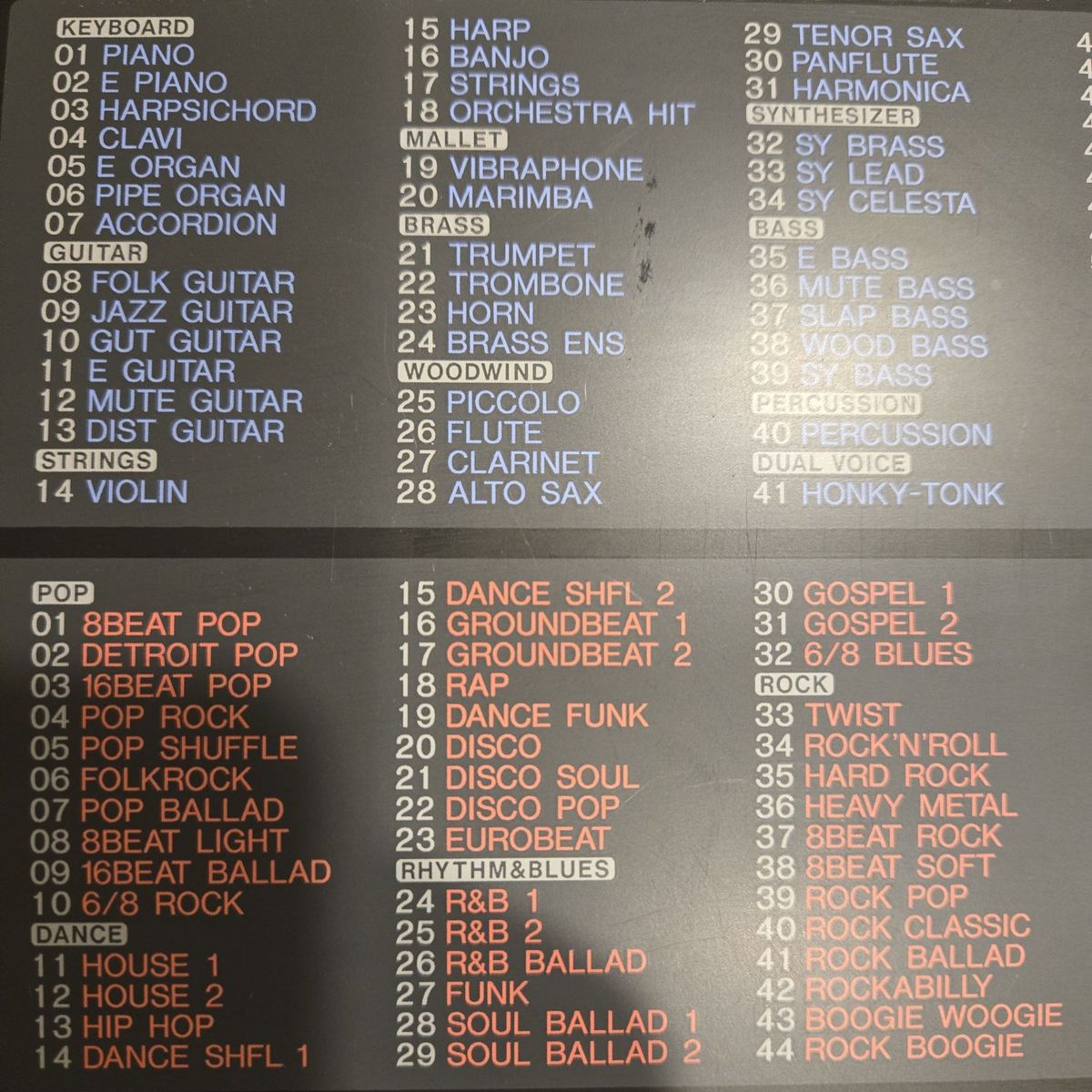 KEYBOARD - YAMAHA PSR-180