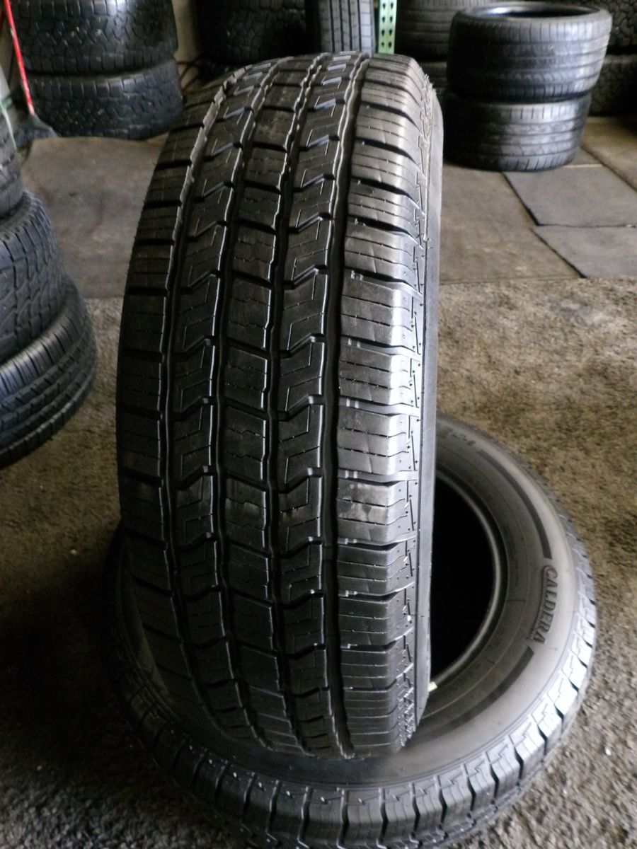 225/65R17 CALDERA CONFIDANCE A/S PAIR OF TWO USED TIRES